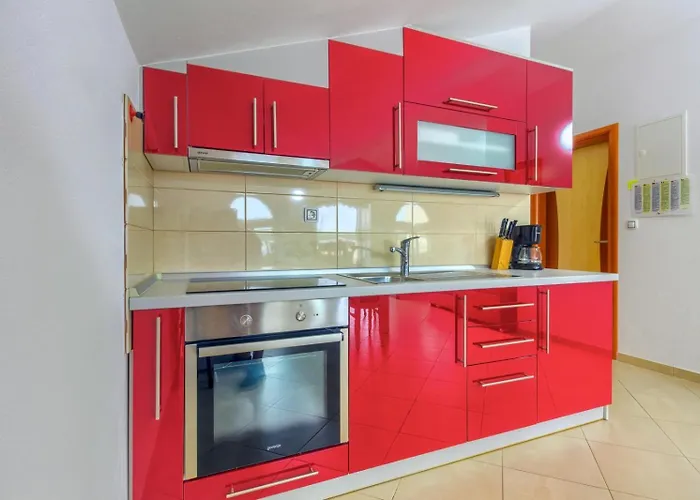 In With Sea View, Terrace, Air Conditioning, Wifi Lejlighed Pirovac